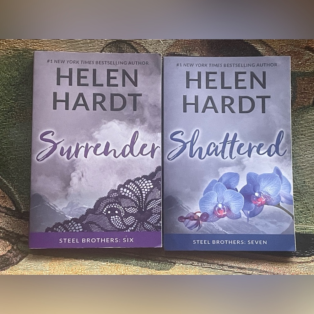 2 Helen Hardt Steel Brothers Novels 6 & 7 Surrender Shattered